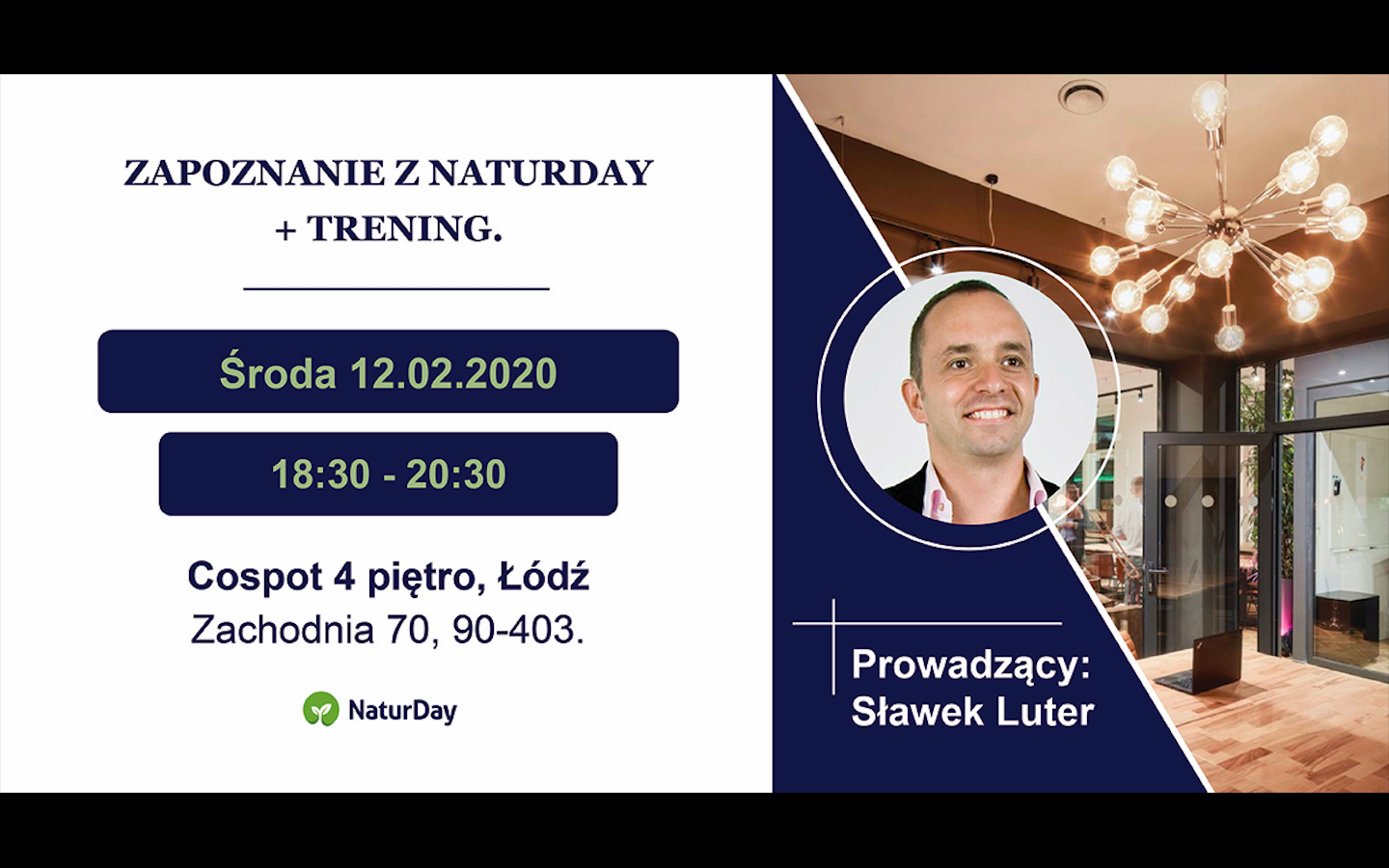 Szkolenie ze Sławkiem Lutrem w Łodzi.